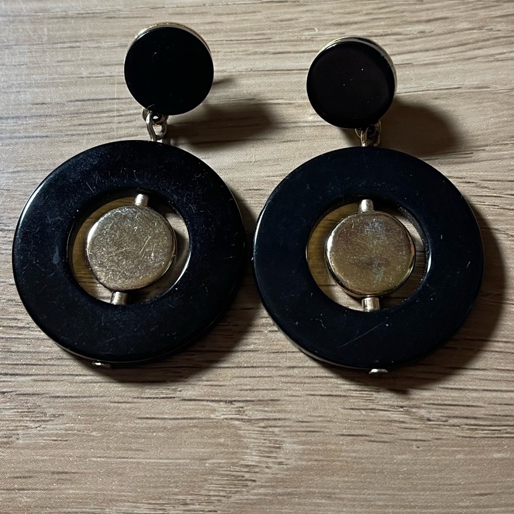 KATE SPADE BLACK EARRINGS WOMEN